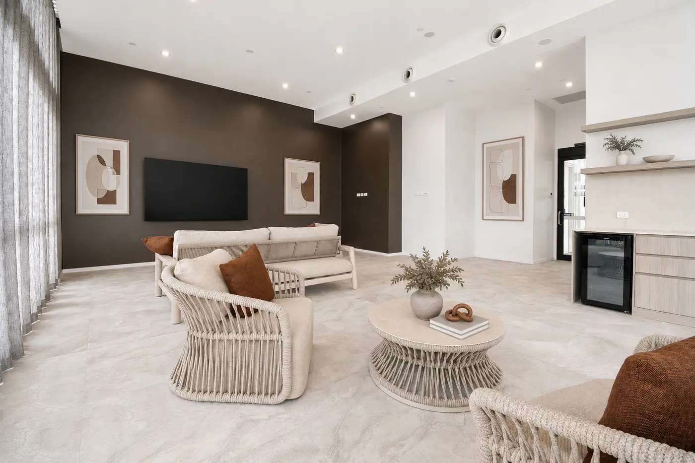 Completed Boutique residents lounge